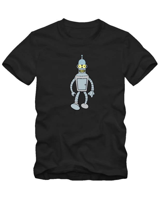 Marškinėliai futurama Bender